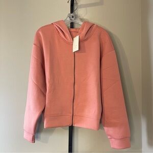 A New Day Pink Zip-Up Hoodie XXL